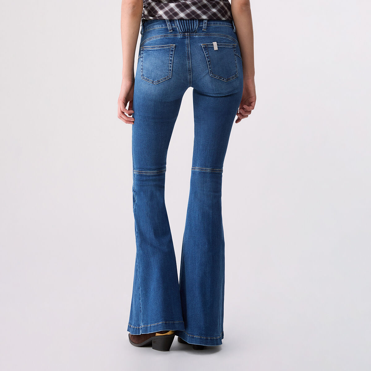 Jean super flare denim bleu foncé, LIU JO