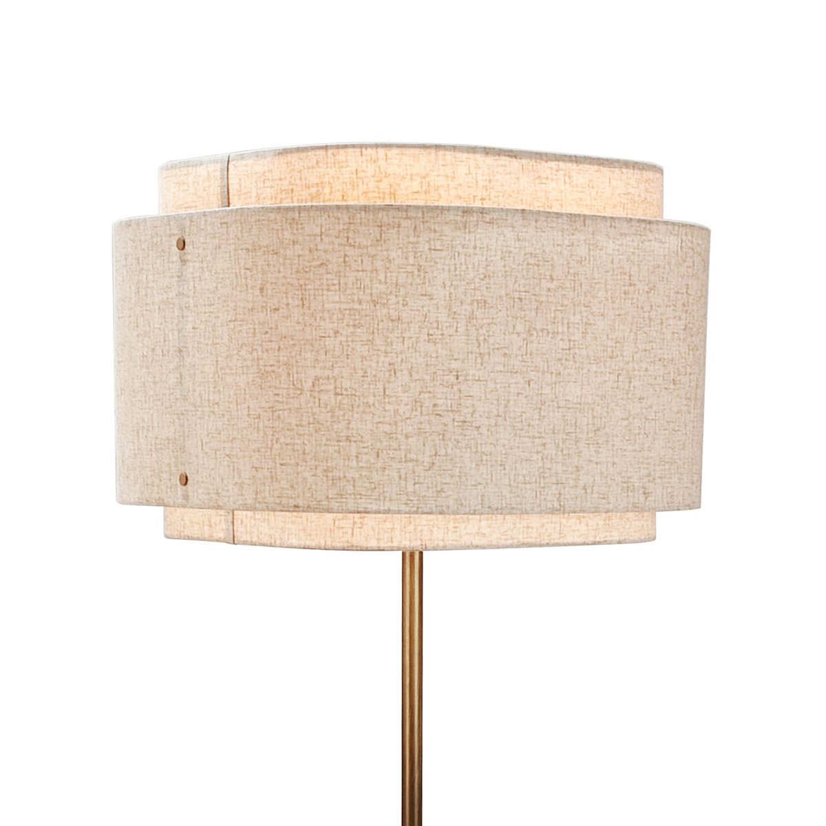 Lampadaire Chaleureux et Elégant en Textile, TAKAI beige, DESIGN FOR THE PEOPLE