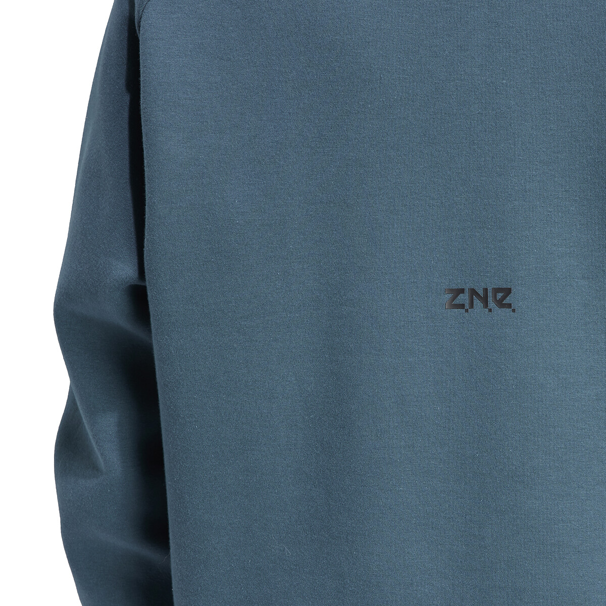 Sweat zippé à capuche et logo bleu canard, ADIDAS SPORTSWEAR