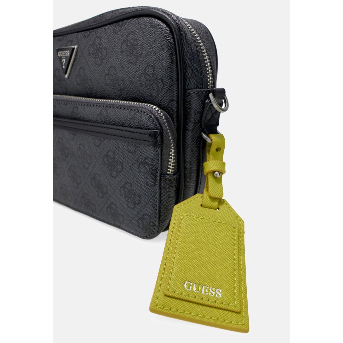 Mini Sac À Bandoulière Milano Logo 4G noir, GUESS