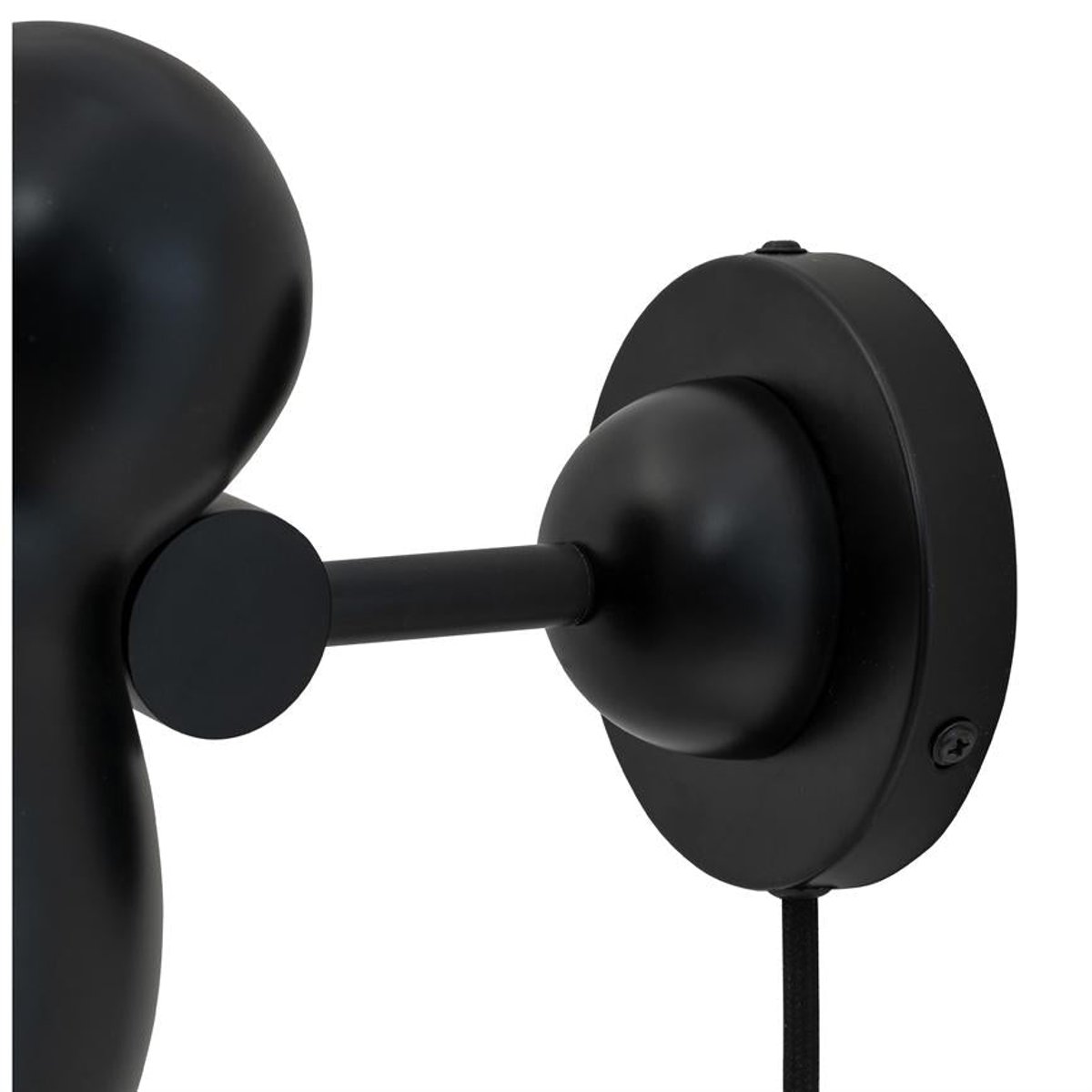 Applique en métal noir LUDO noir, DYBERG LARSEN