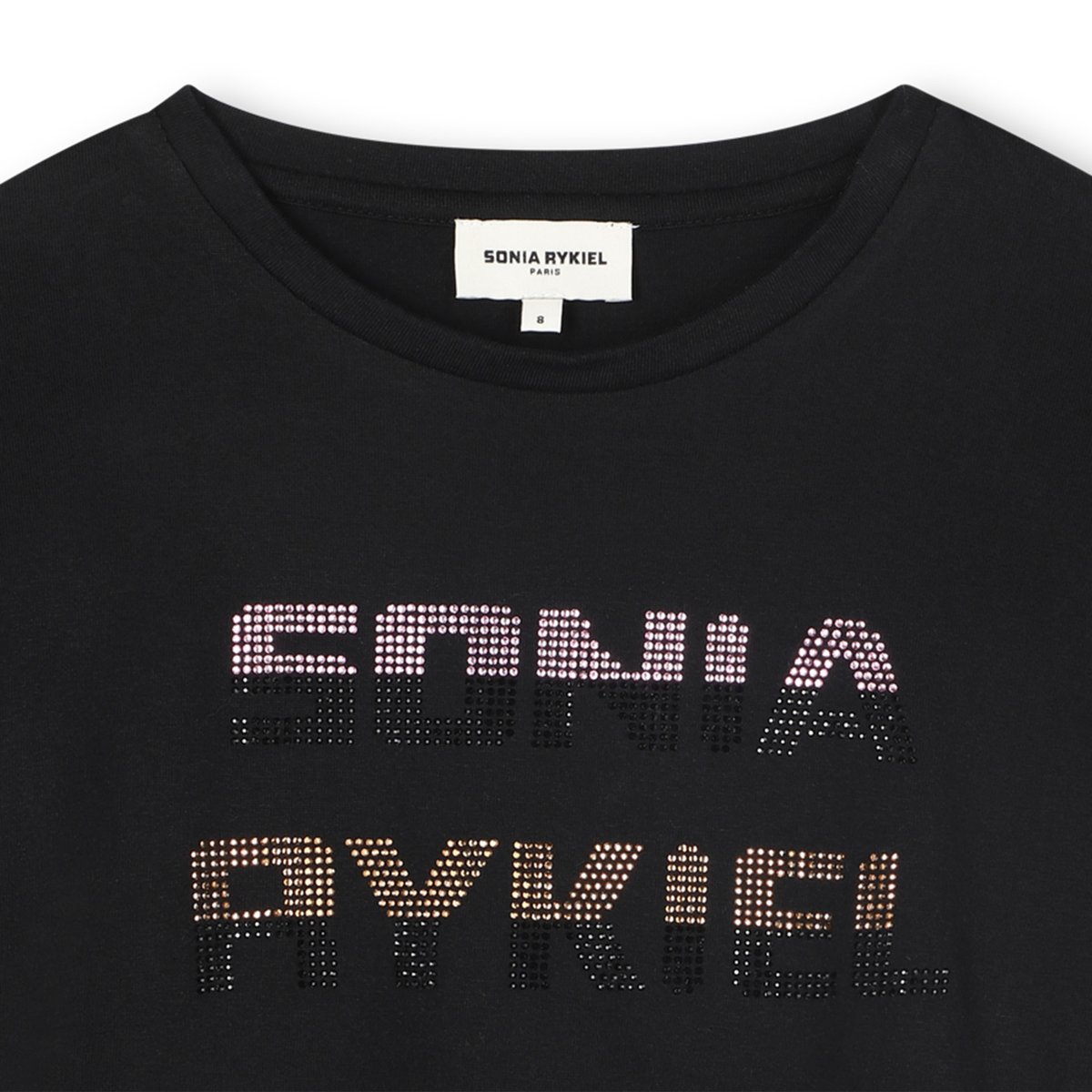 Tee shirt à manches courtes black, SONIA RYKIEL ENFANT