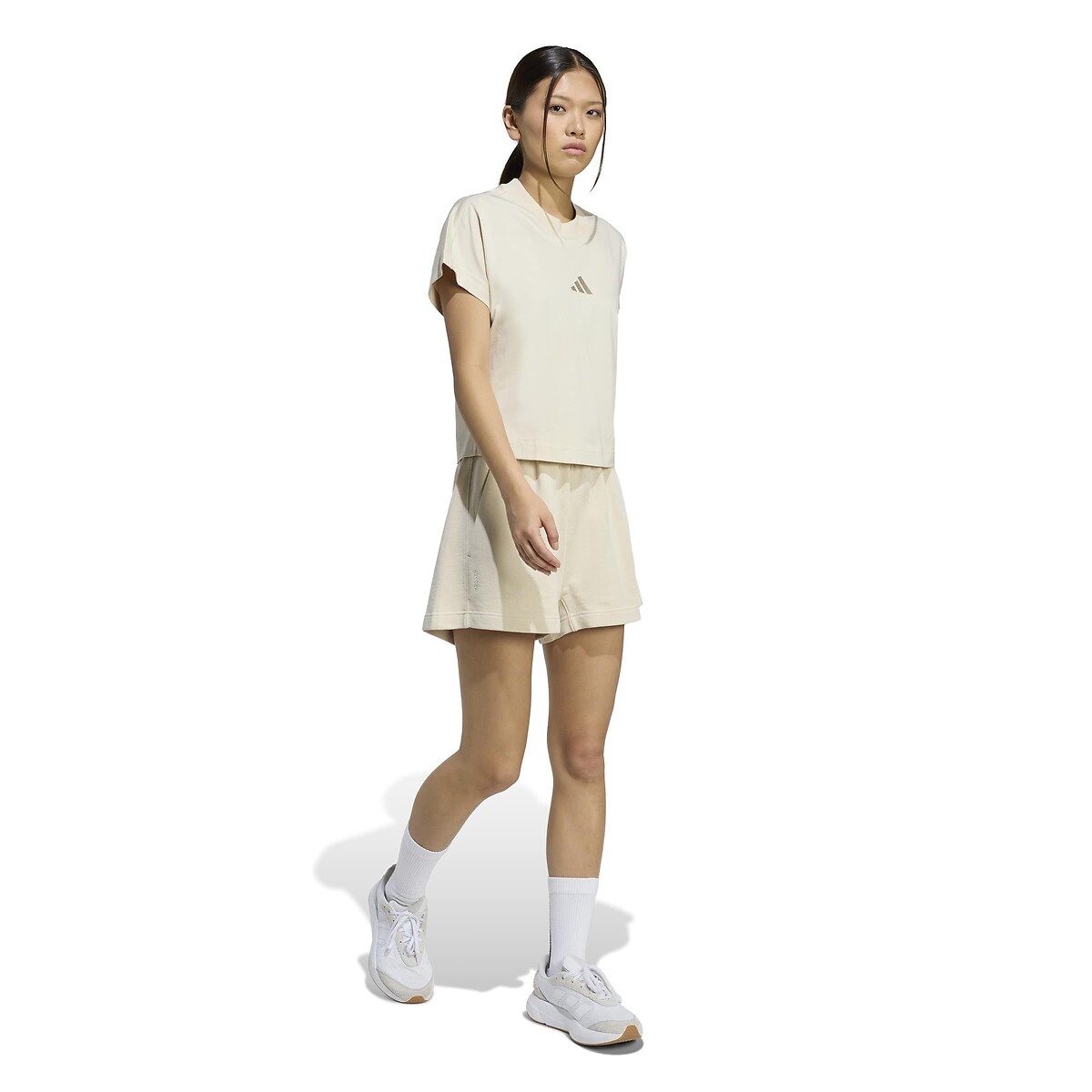 T-shirt manches courtes ALL SZN taupe, ADIDAS SPORTSWEAR