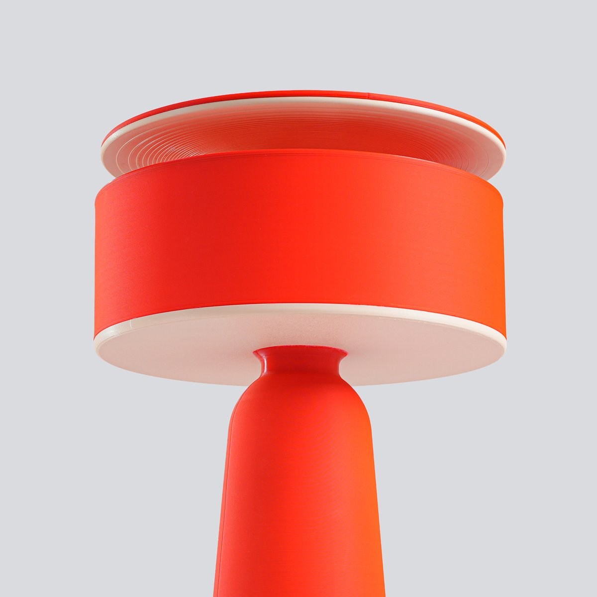 Lampe de bureau Plastique Rouge G9 1 Axo rouge, EDEN