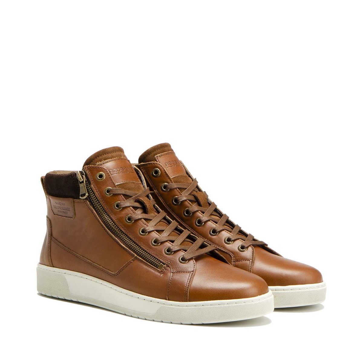 Baskets hautes NAGANO marrons marron, REDSKINS