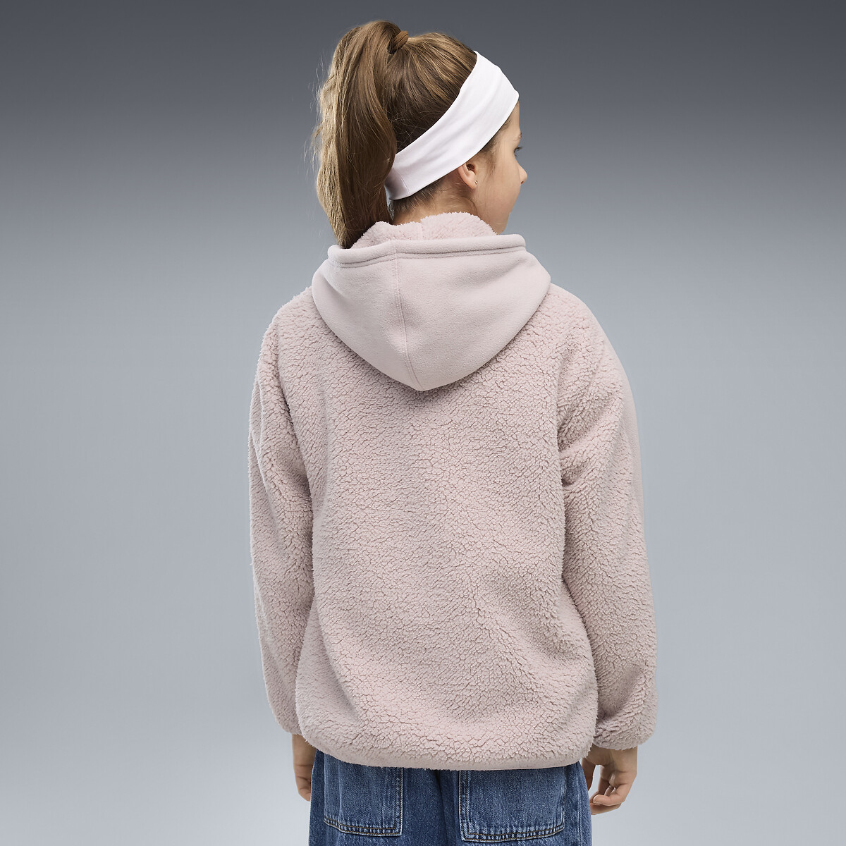 Veste zippée en molleton rose, PUMA