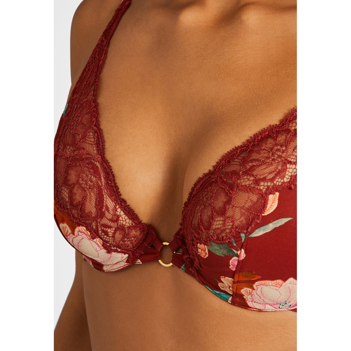 Soutien-gorge triangle avec armatures Sweetfolk rouge, AUBADE
