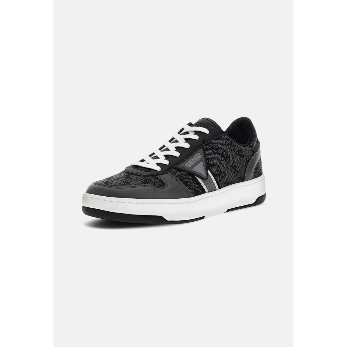 Sneakers Logo Vincent noir, GUESS