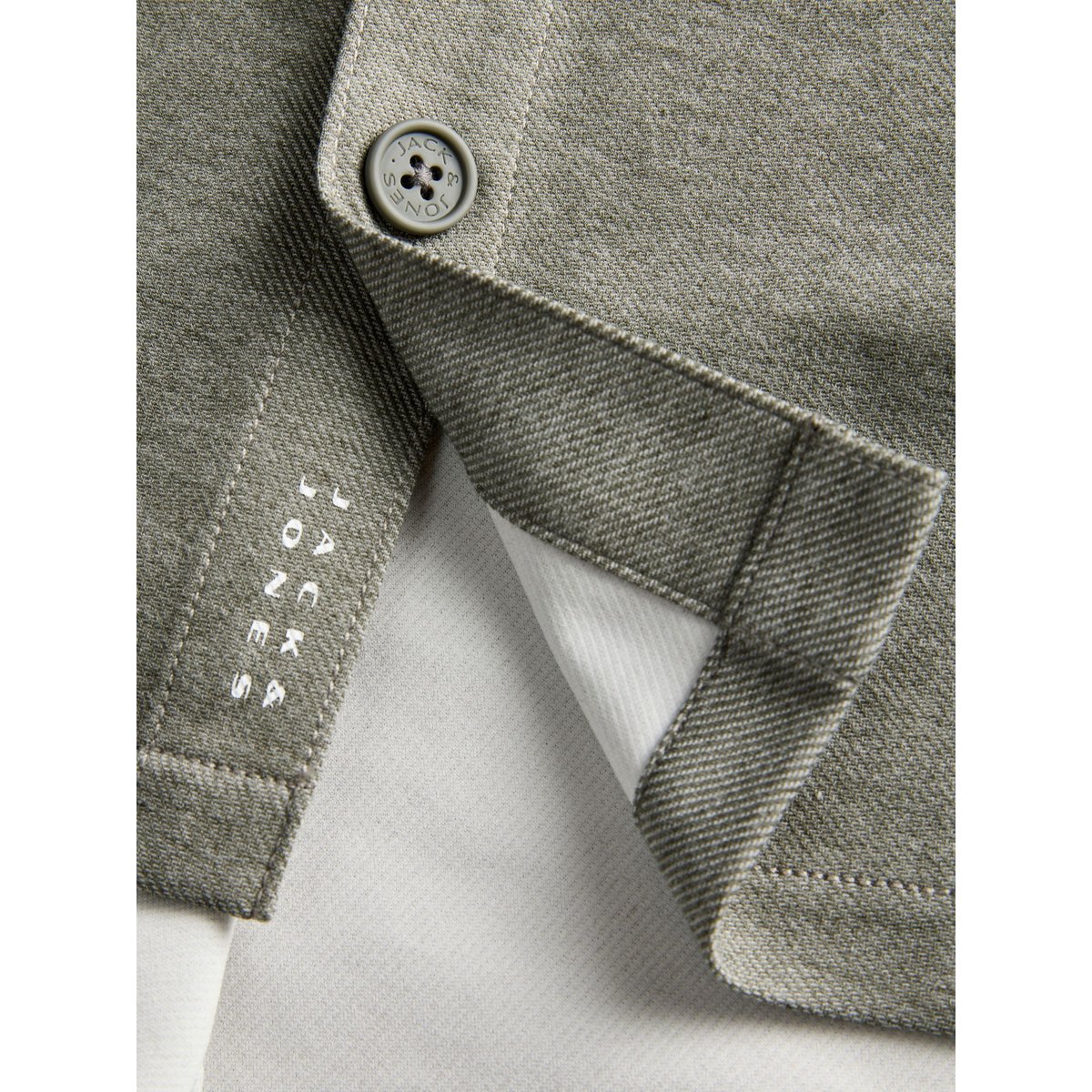 Surchemise marron - dusty olive 1, JACK & JONES
