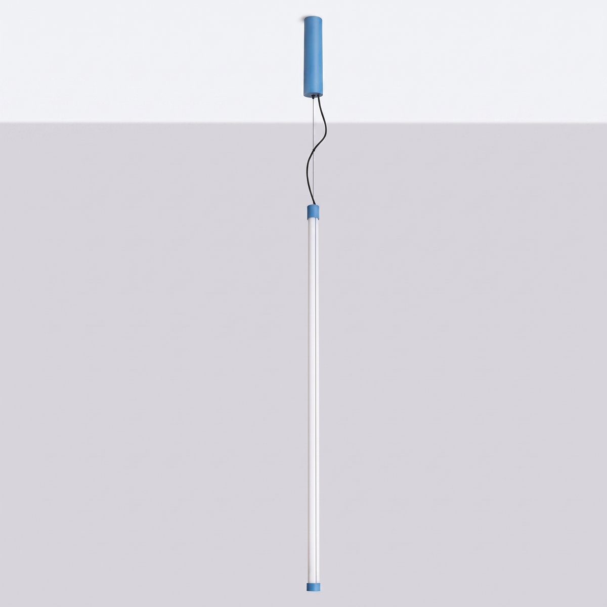 Suspension Acier Bleu LED 1 Trang bleu, EDEN