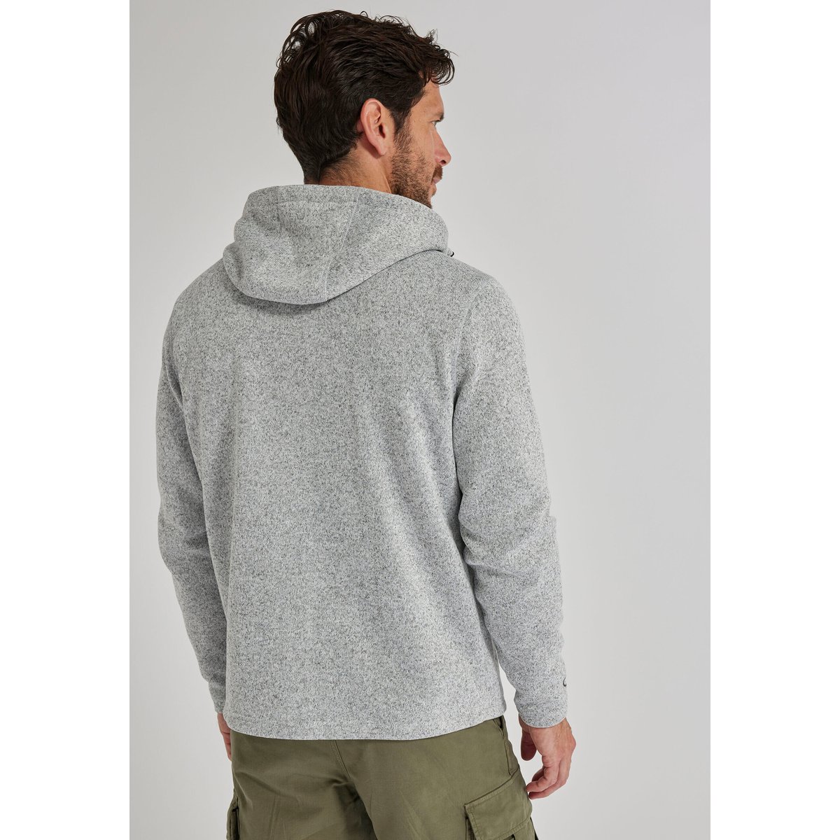 Polaire capuche Thermolactyl gris, DAMART SPORT