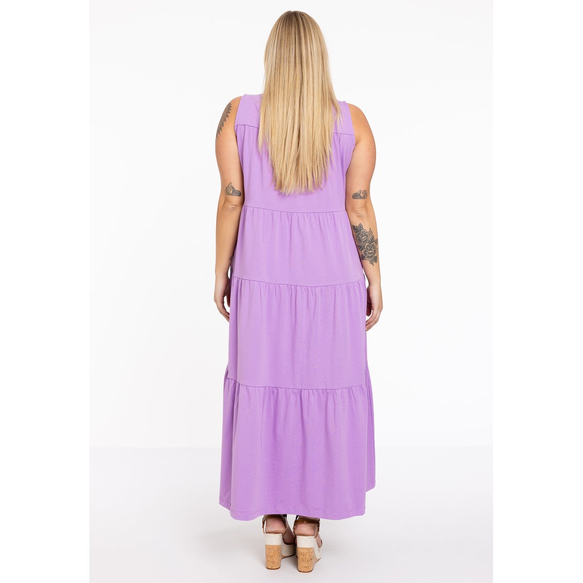 Robe sans manches violet clair, YOEK