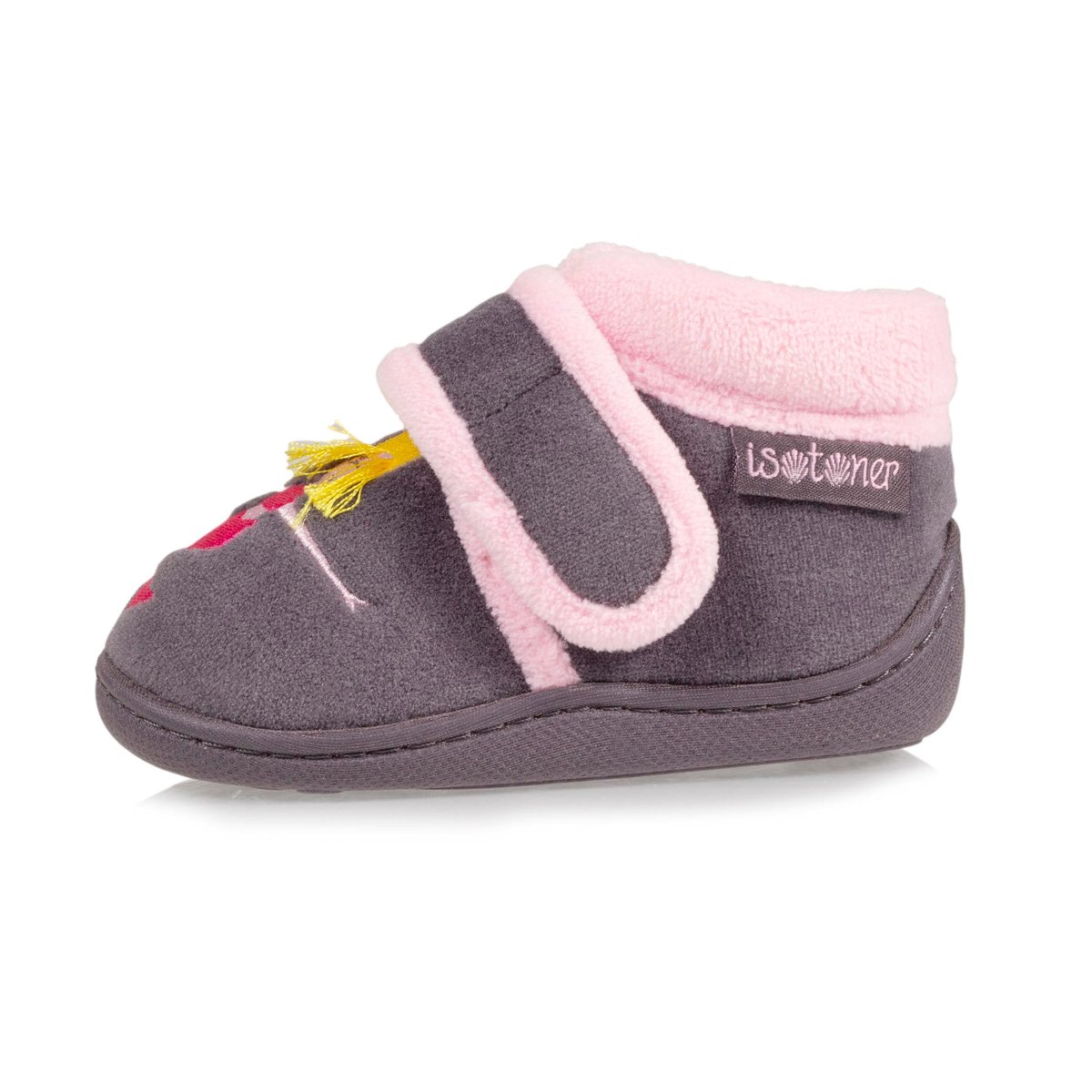 Chaussons Bottillons gris, ISOTONER