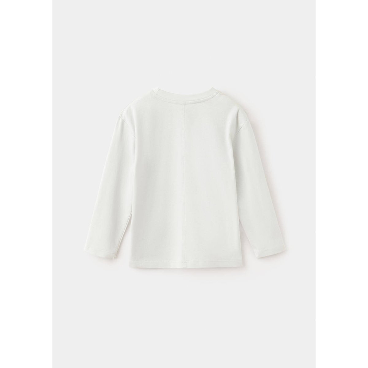 T-shirt en coton imprimé blanc, MANGO BABY