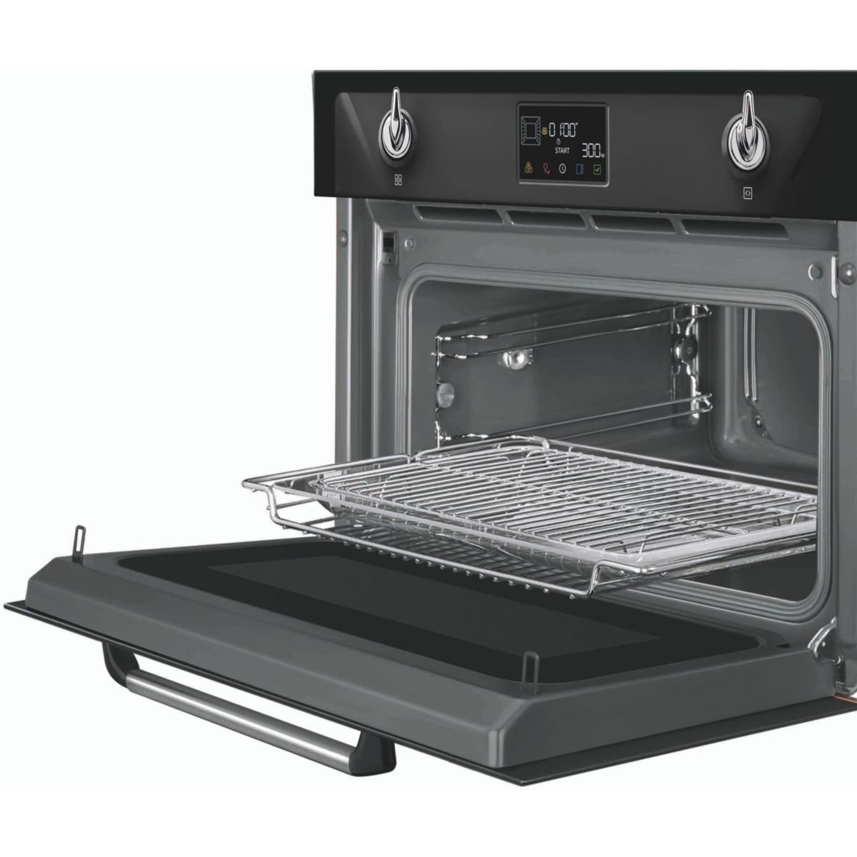 Micro ondes combiné encastrable SO4902M1N couleur unique, SMEG