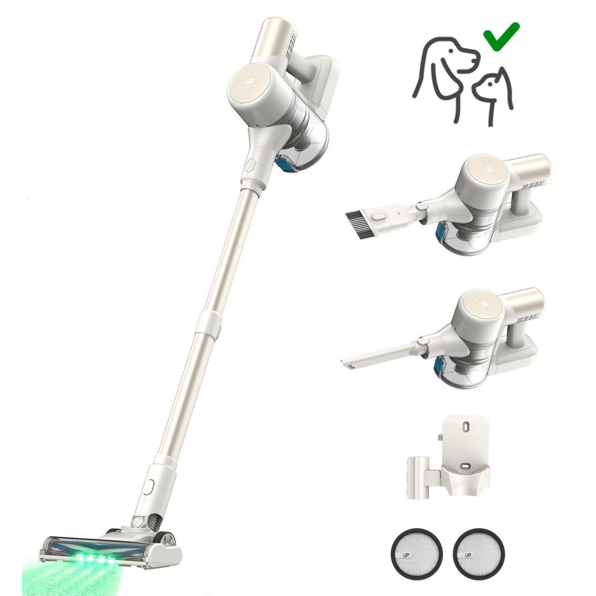 Aspirateur balai EVCSK200 Easy plus animal couleur unique, ESSENTIEL B