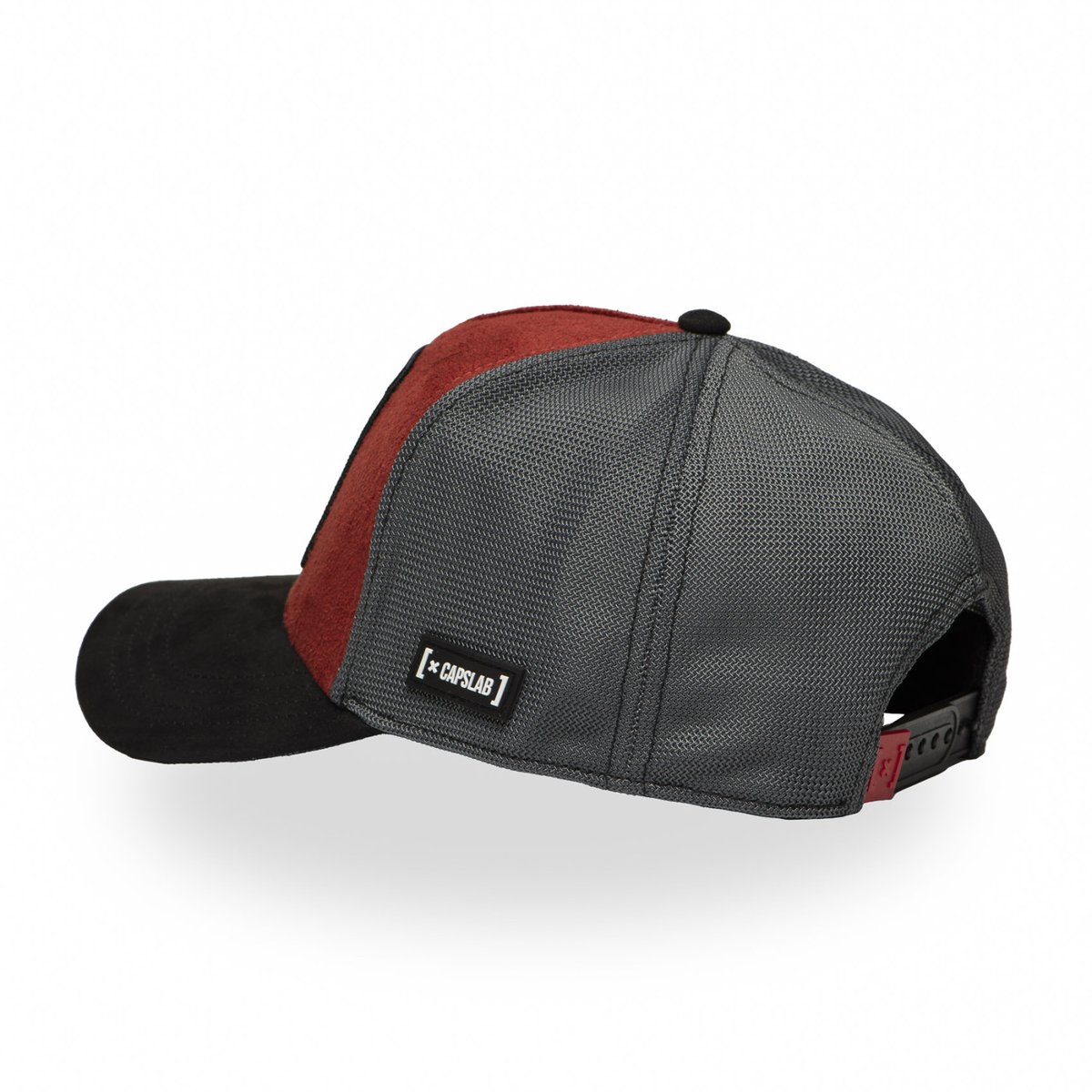 Casquette trucker Assassin's Creed rouge/noir, CAPSLAB