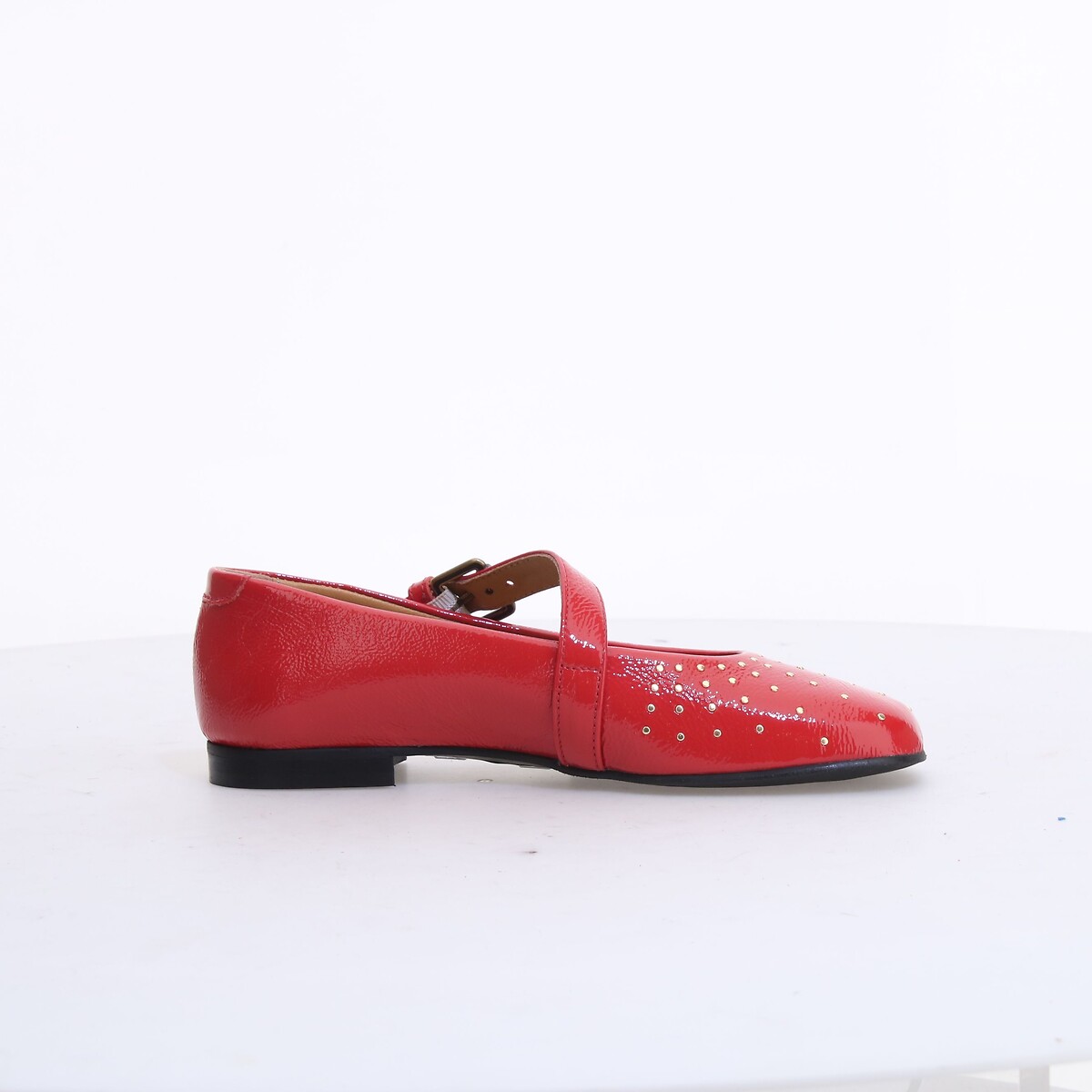 Ballerine babies in pelle rosso, MJUS