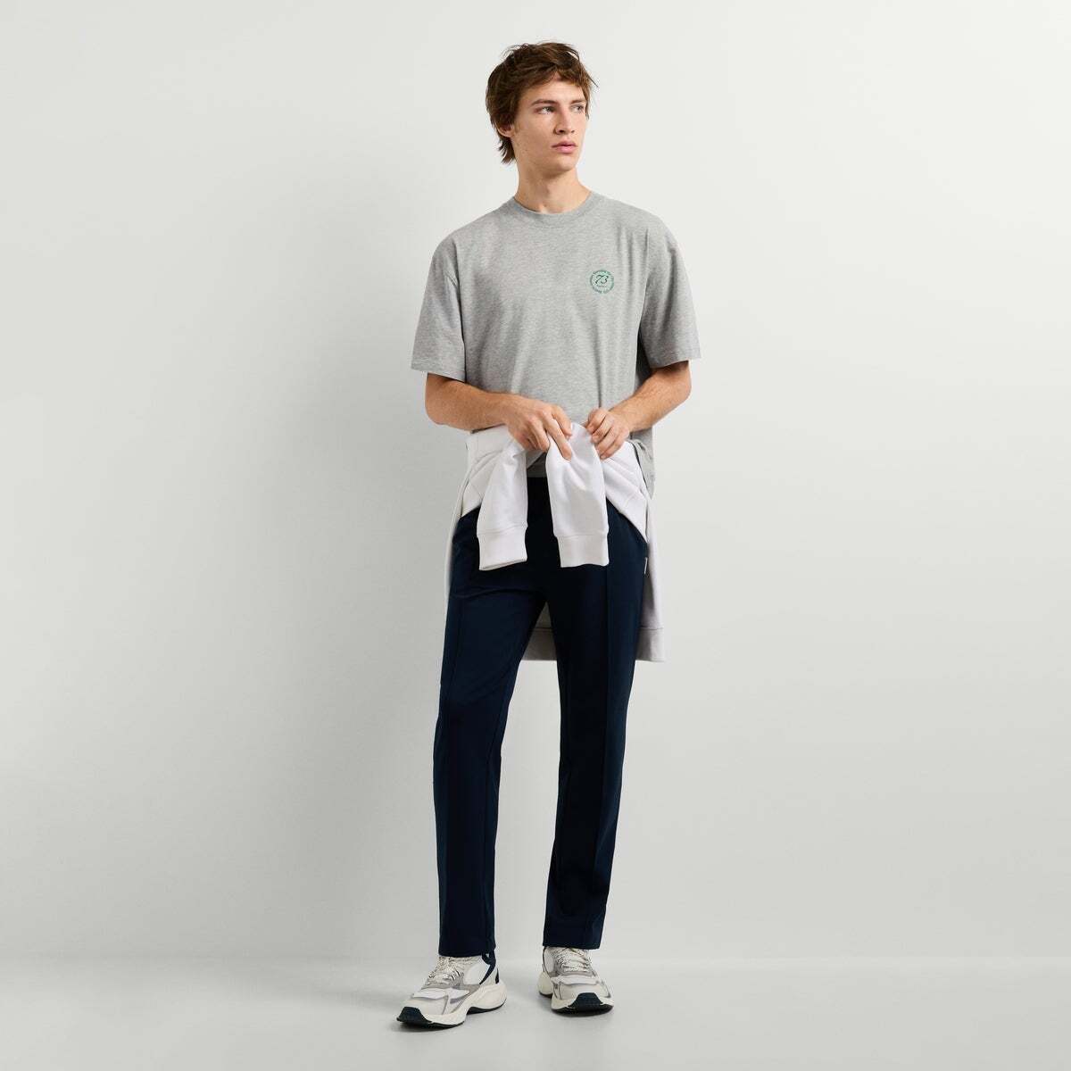 Pantalon Jogger À Taille Élastique bleu dulwich, PEPE JEANS