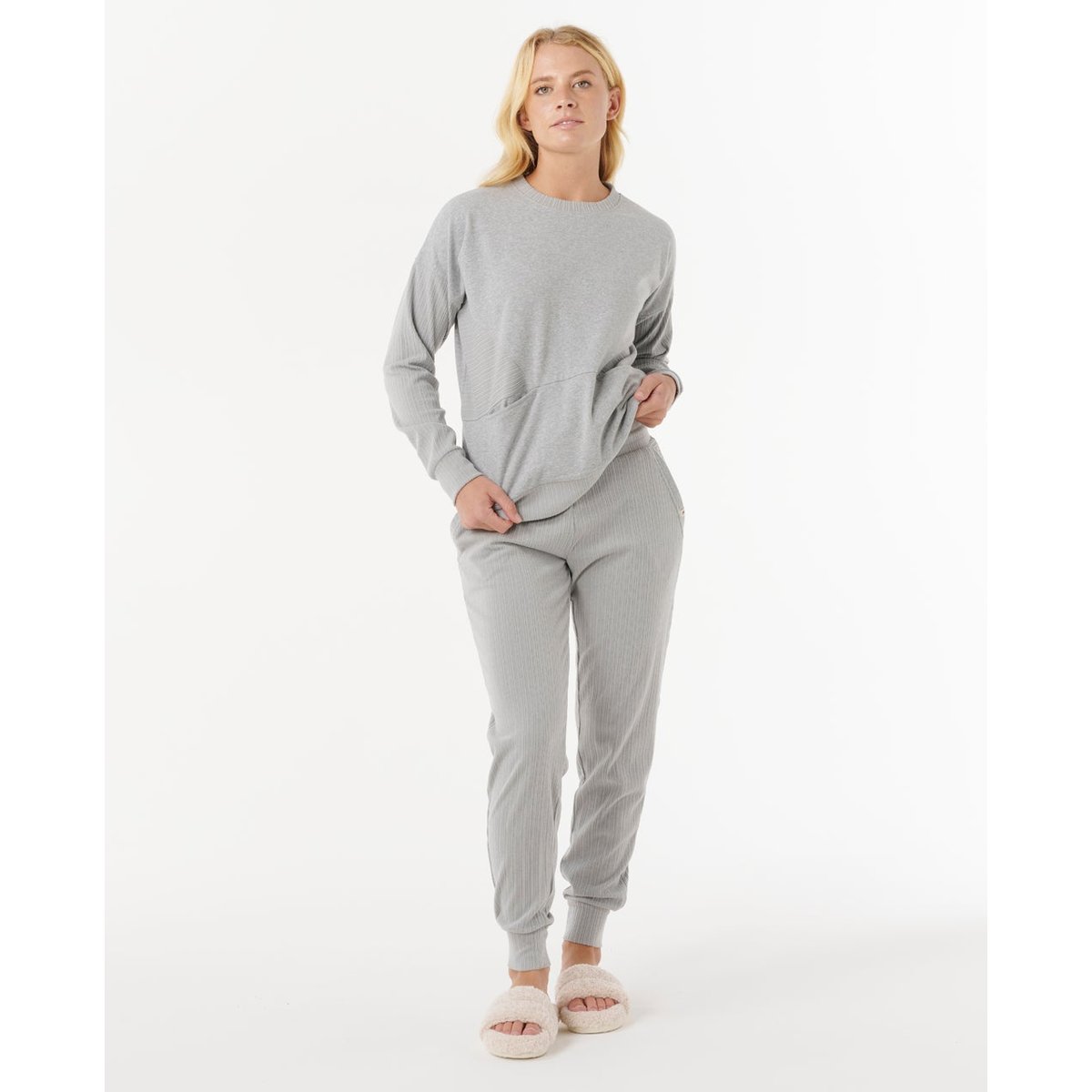 Pantalon de jogging COSY gris chiné, RIP CURL