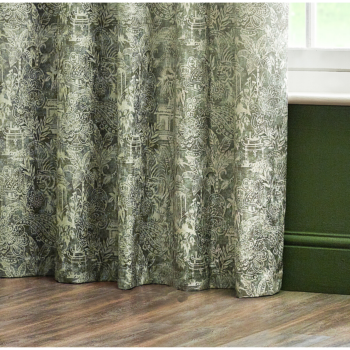Bengal Eyelet Curtains sage, WYLDER