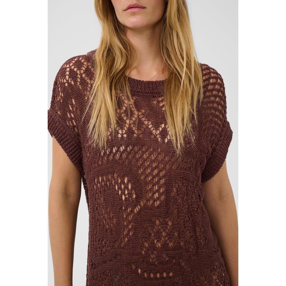 Robe marron brown stone, SOAKED IN LUXURY