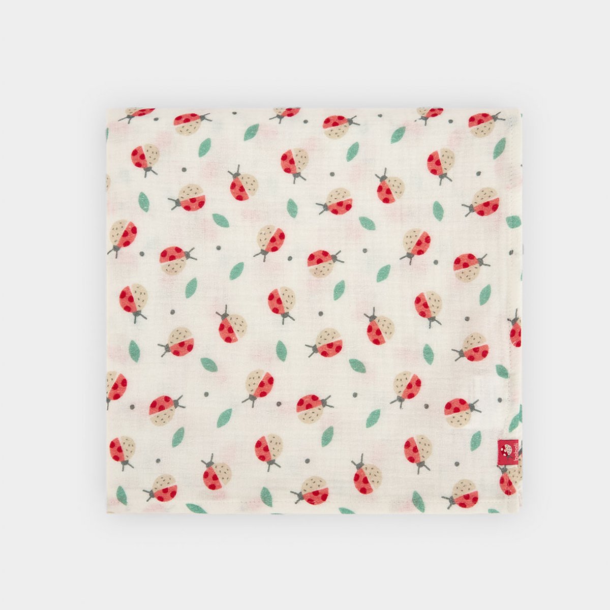 Couverture pour bébé en coton imprimé multicolore, BOBOLI