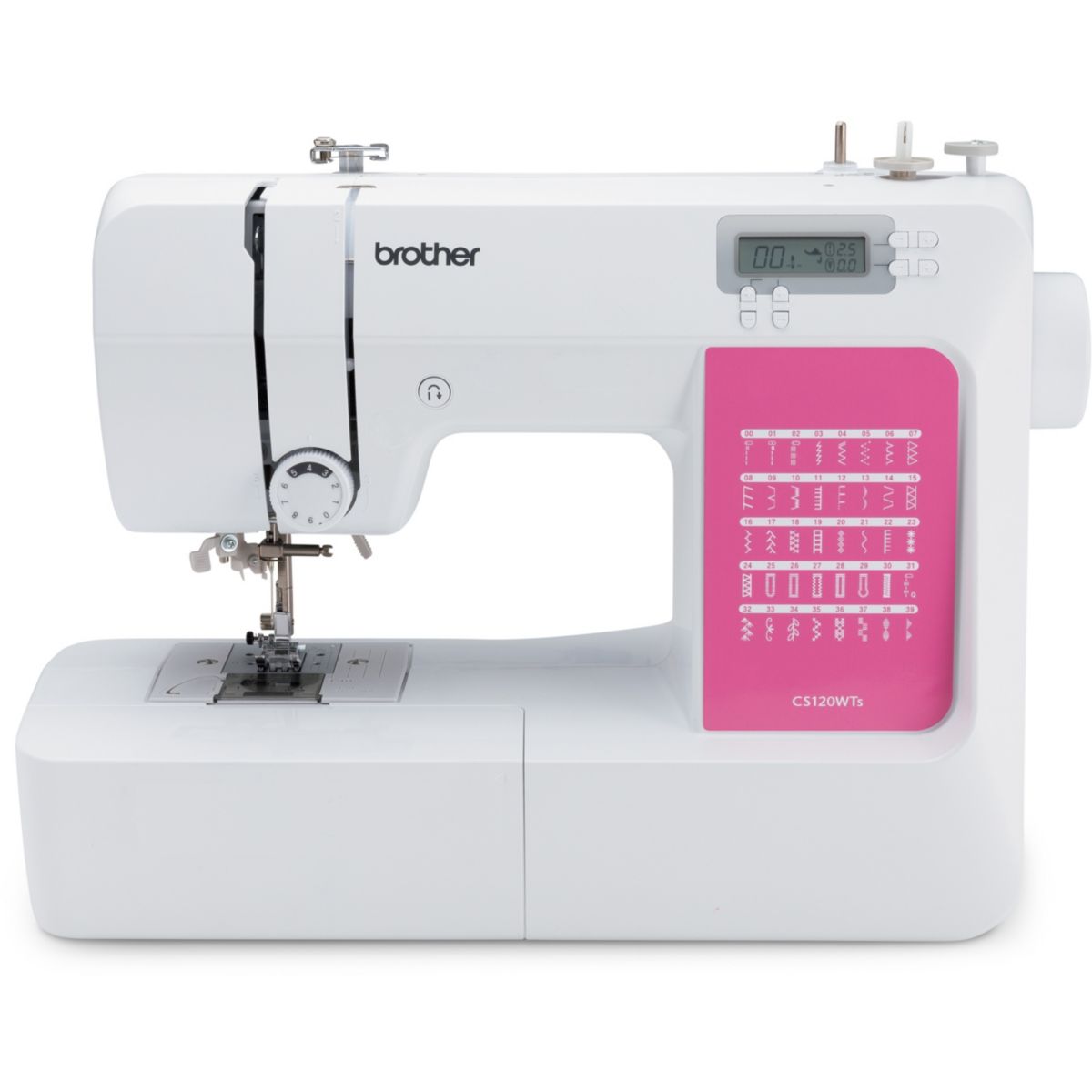 Machine à coudre CS120WTs couleur unique, BROTHER
