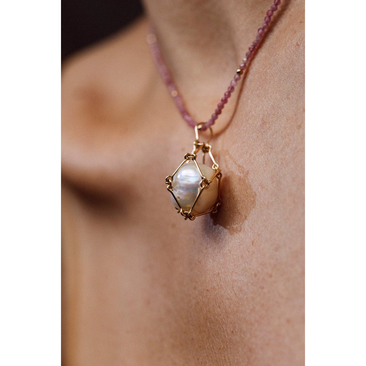Pendentif Secret - Perle de culture perle de culture, YAY PARIS