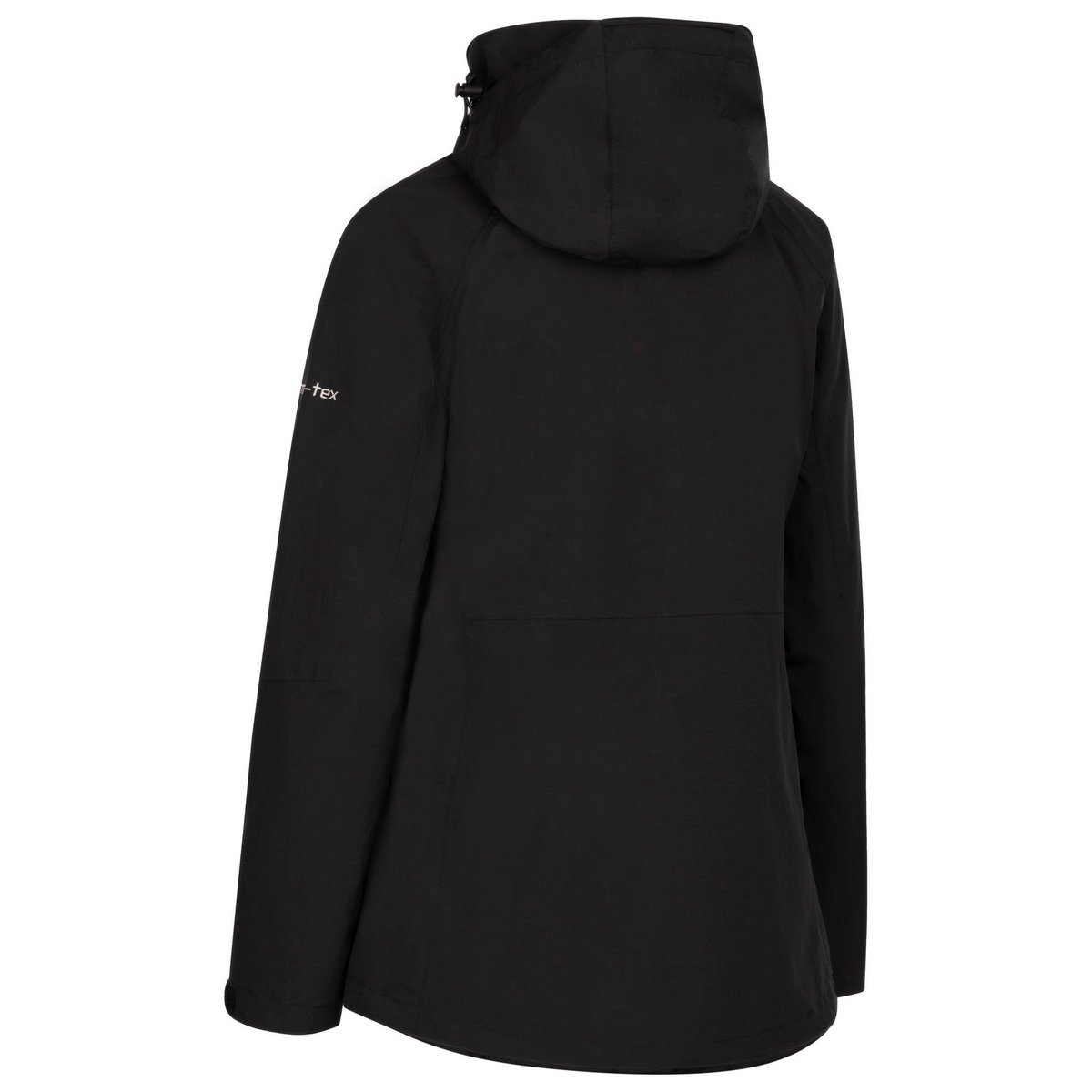Veste unie imperméable TILBURY noir, TRESPASS