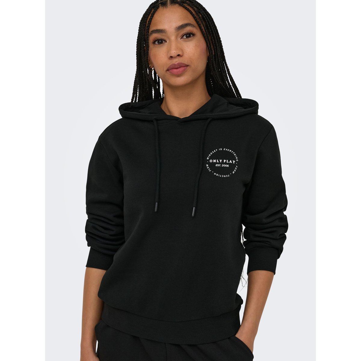 Sweat À Capuche black 1, ONLY PLAY