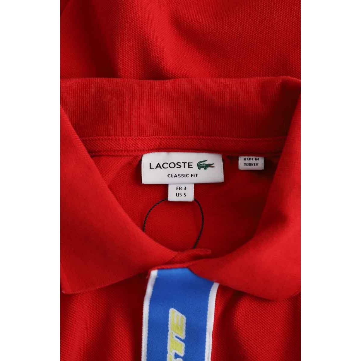 Polo - Très Bon État rouge, LACOSTE