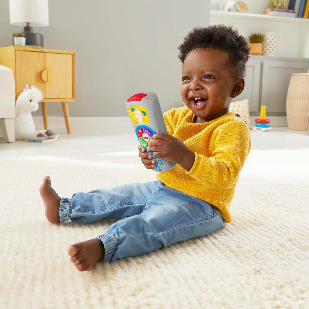 Fisher-Price - Jouet d'éveil musical multicolore, MATTEL