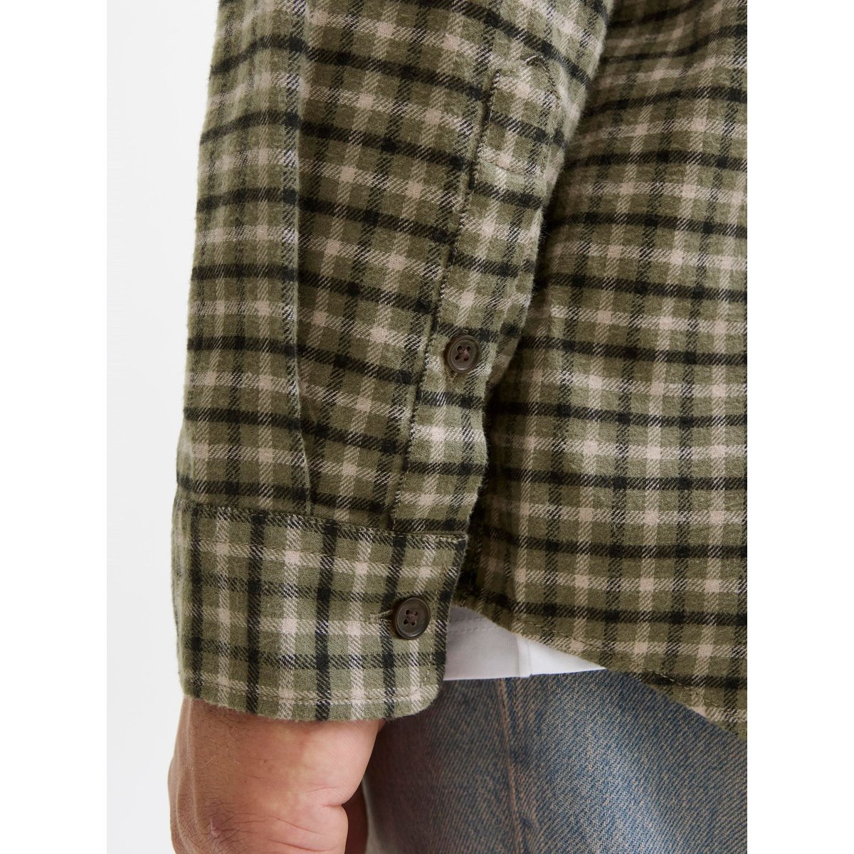 Chemise dusty olive, JACK & JONES