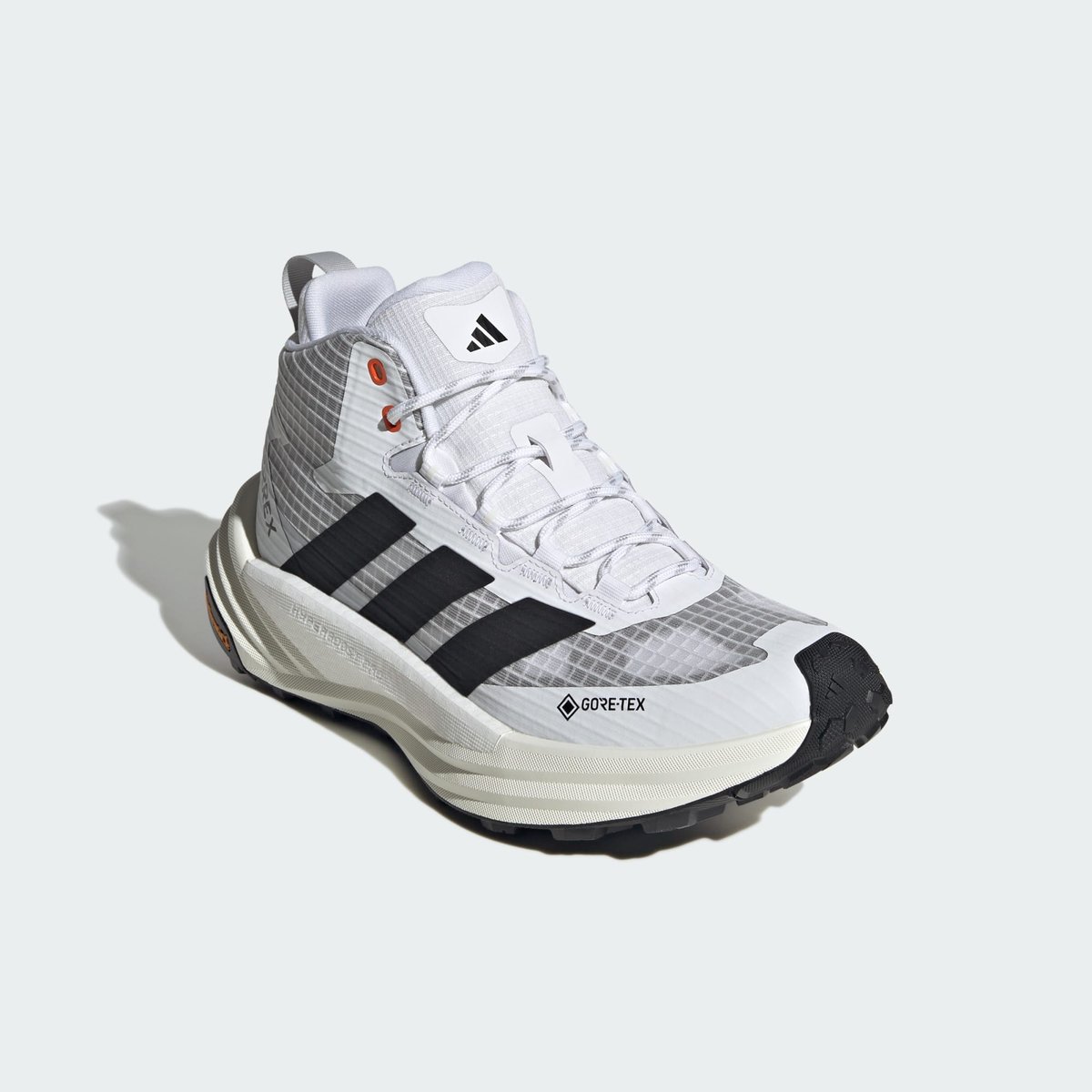 Chaussure De Randonnée Terrex Free Hiker 3 Mid Gore-Tex Chaussure De Randonnée Terrex Free Hiker 3 Mid Gore-Tex cloud white / core black / off white, adidas Performance