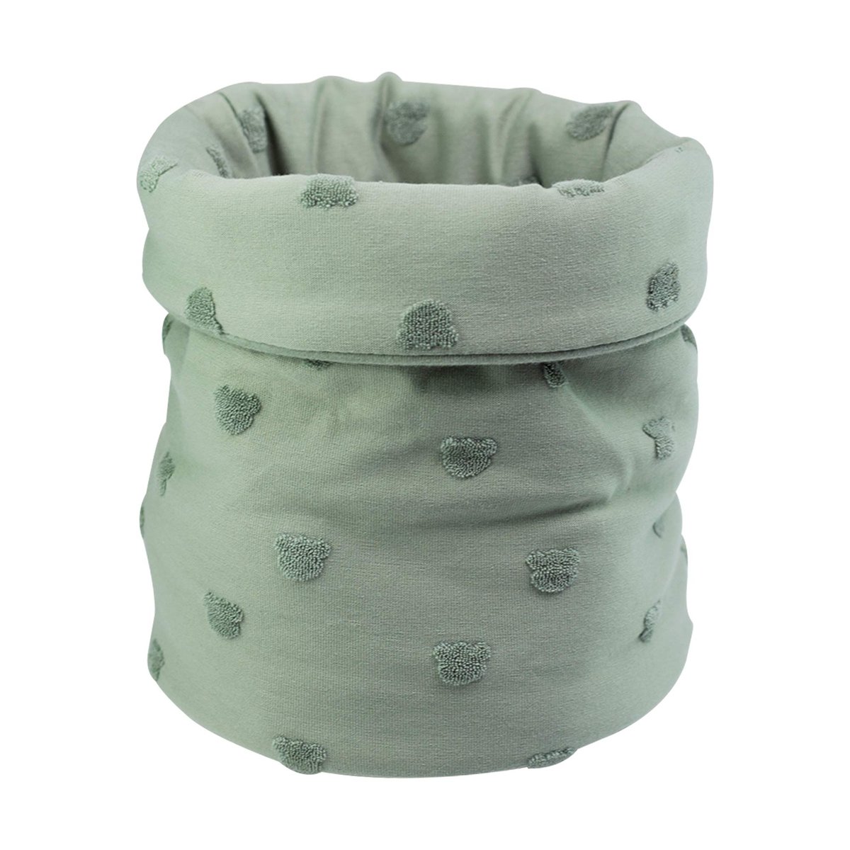 Corbeille de soin - Vert argile verde, TROIS KILOS SEPT
