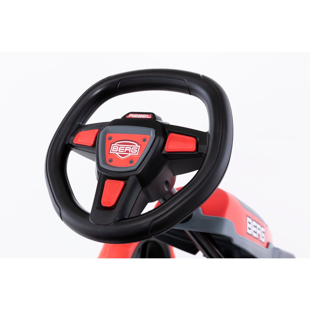 Kart à Pédales pour Enfants, 2+ Ans, Reppy Rebel red, BERG TOYS
