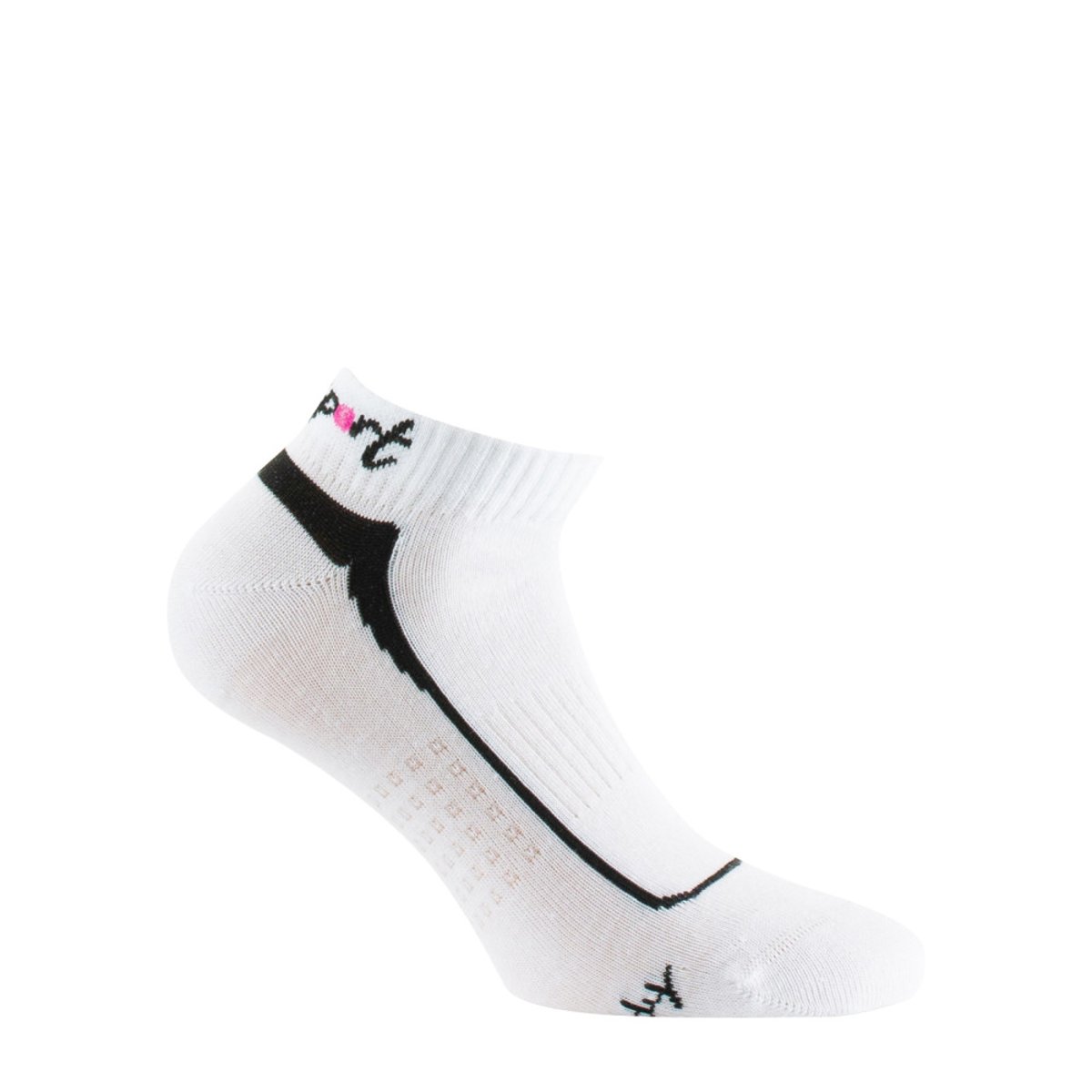 Lot de 2 paires d'invisibles femme en coton blanc, KINDY