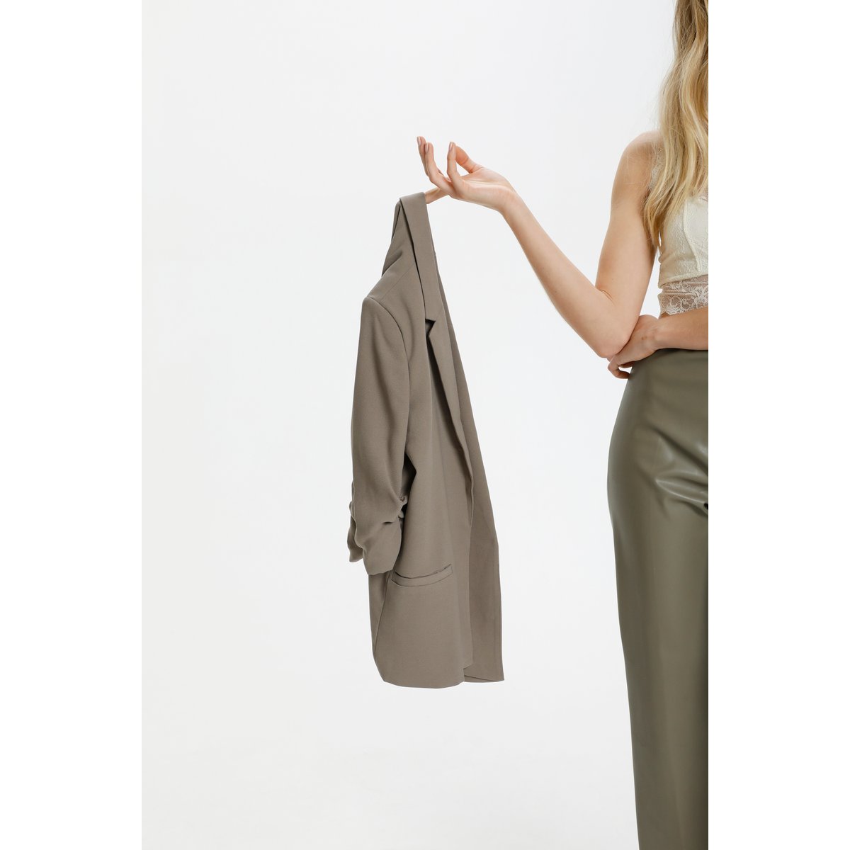 Blazer beige brindle, SOAKED IN LUXURY