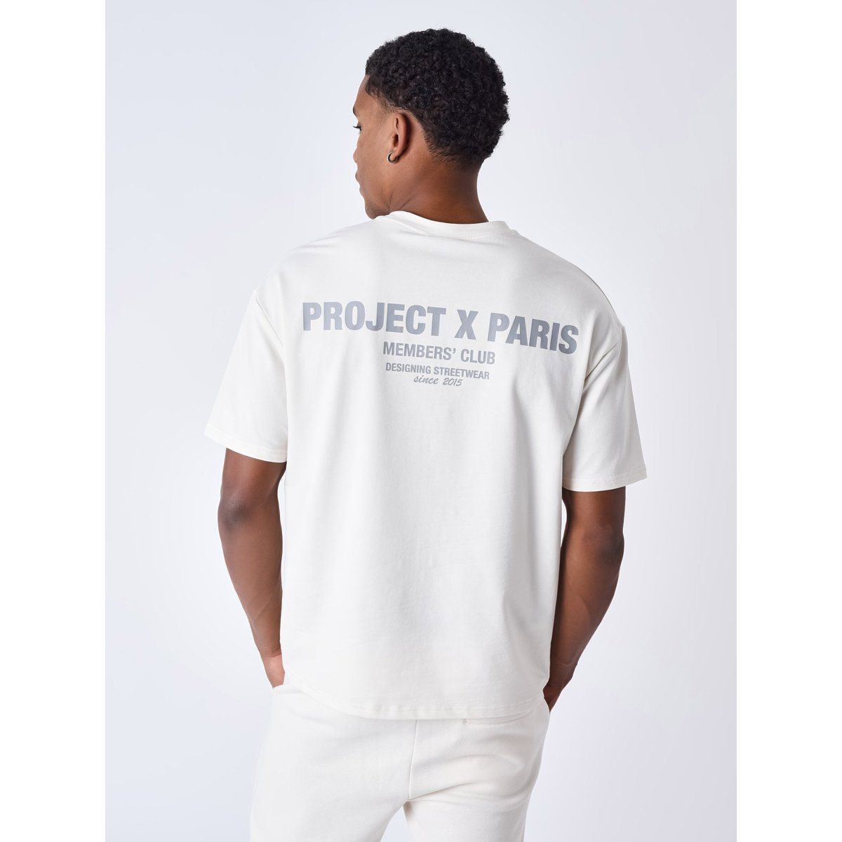 T-shirt members' club craie, PROJECT X