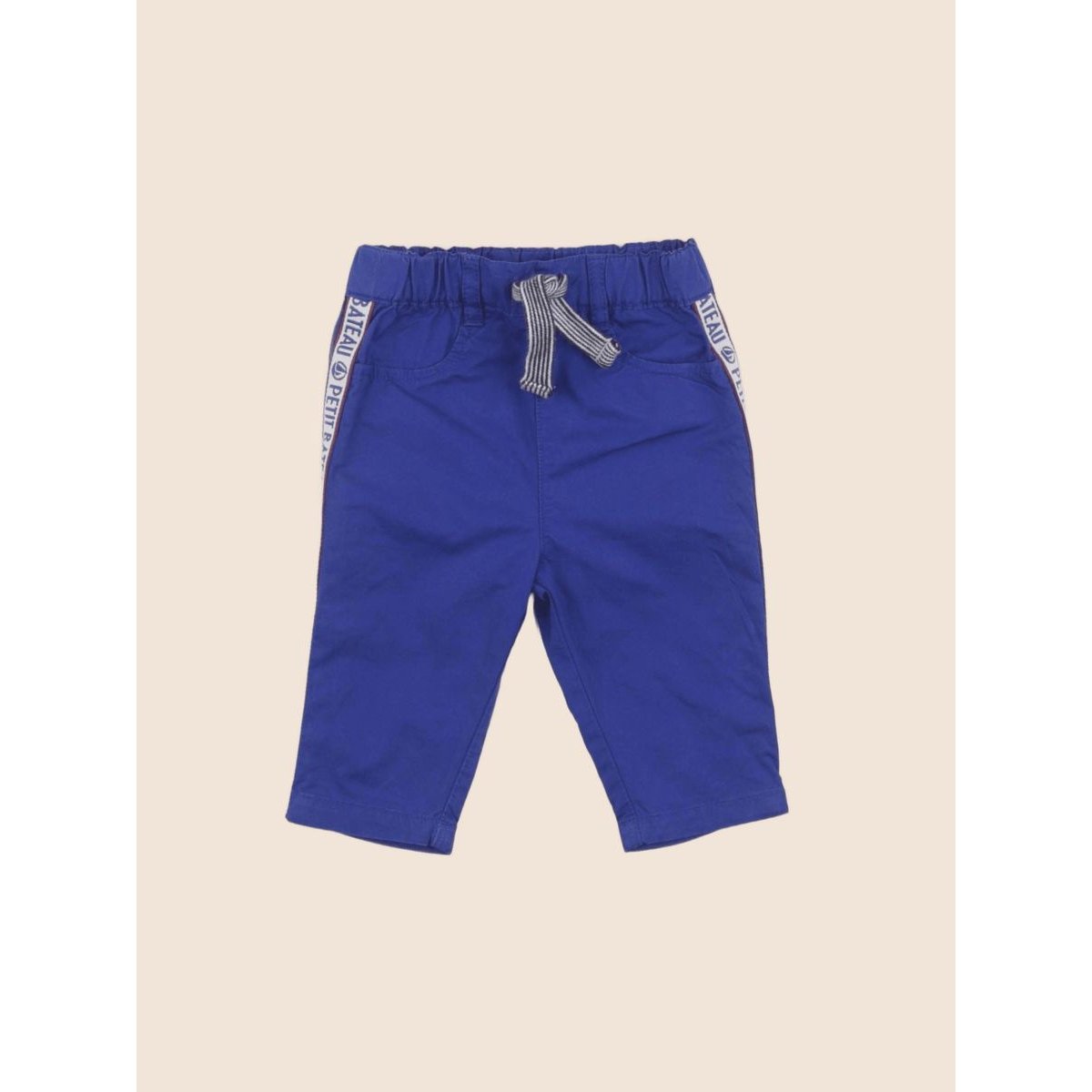 Pantalon - Très bon état bleu, PETIT BATEAU