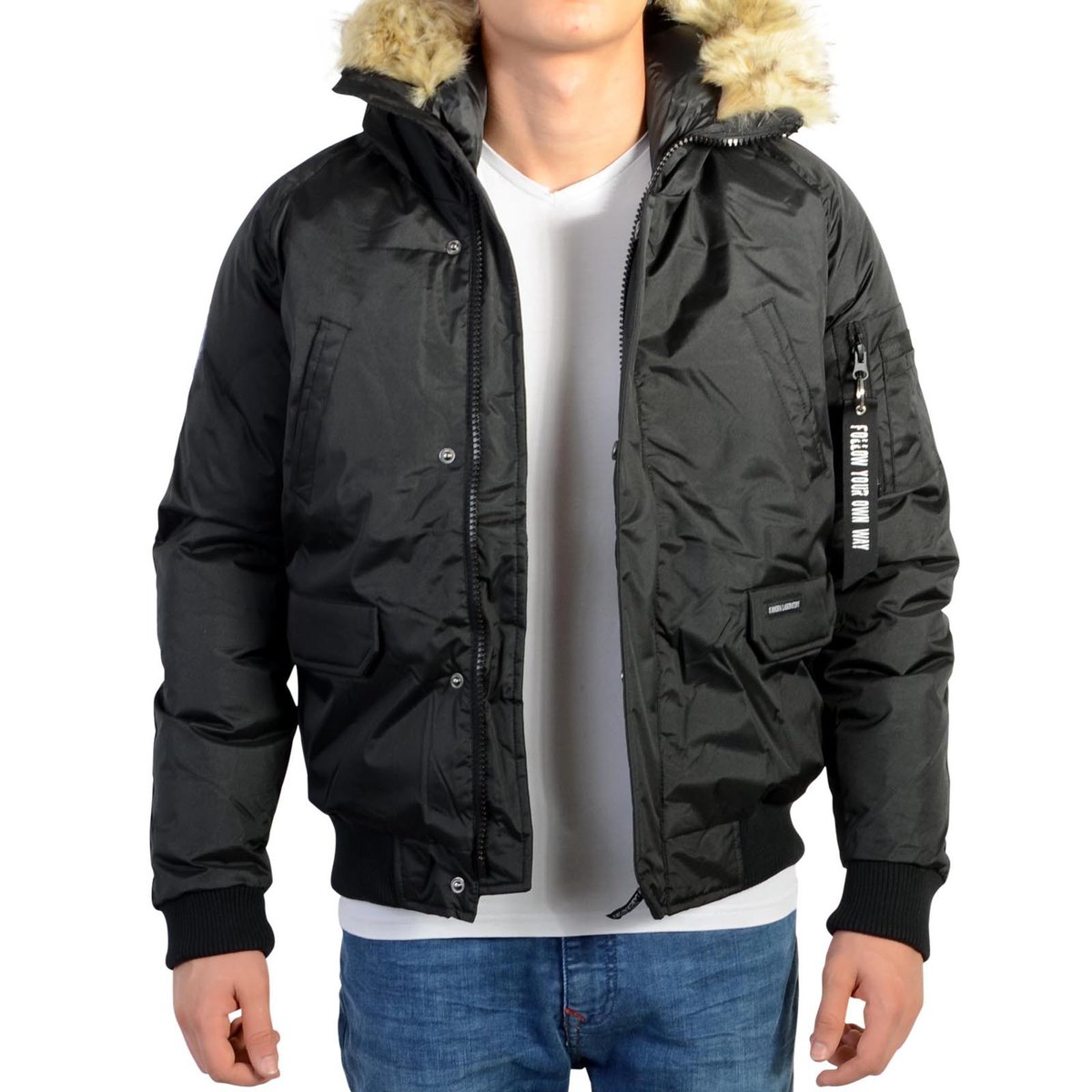 Blouson Aria noir, KAMORA