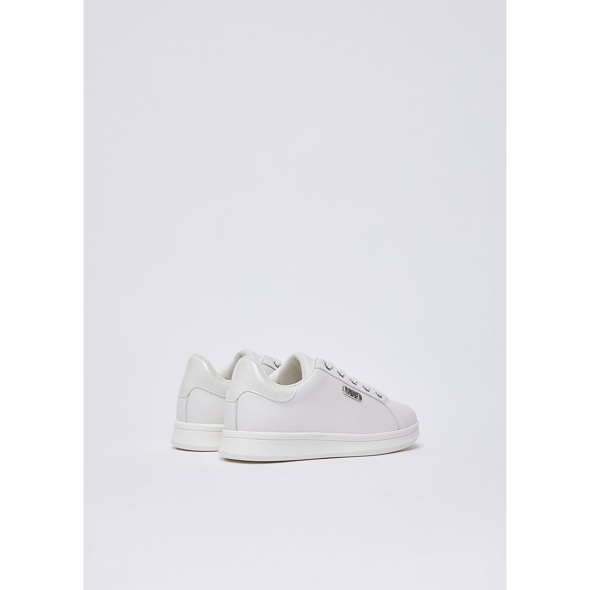 Sneakers en cuir blanc, LIU JO