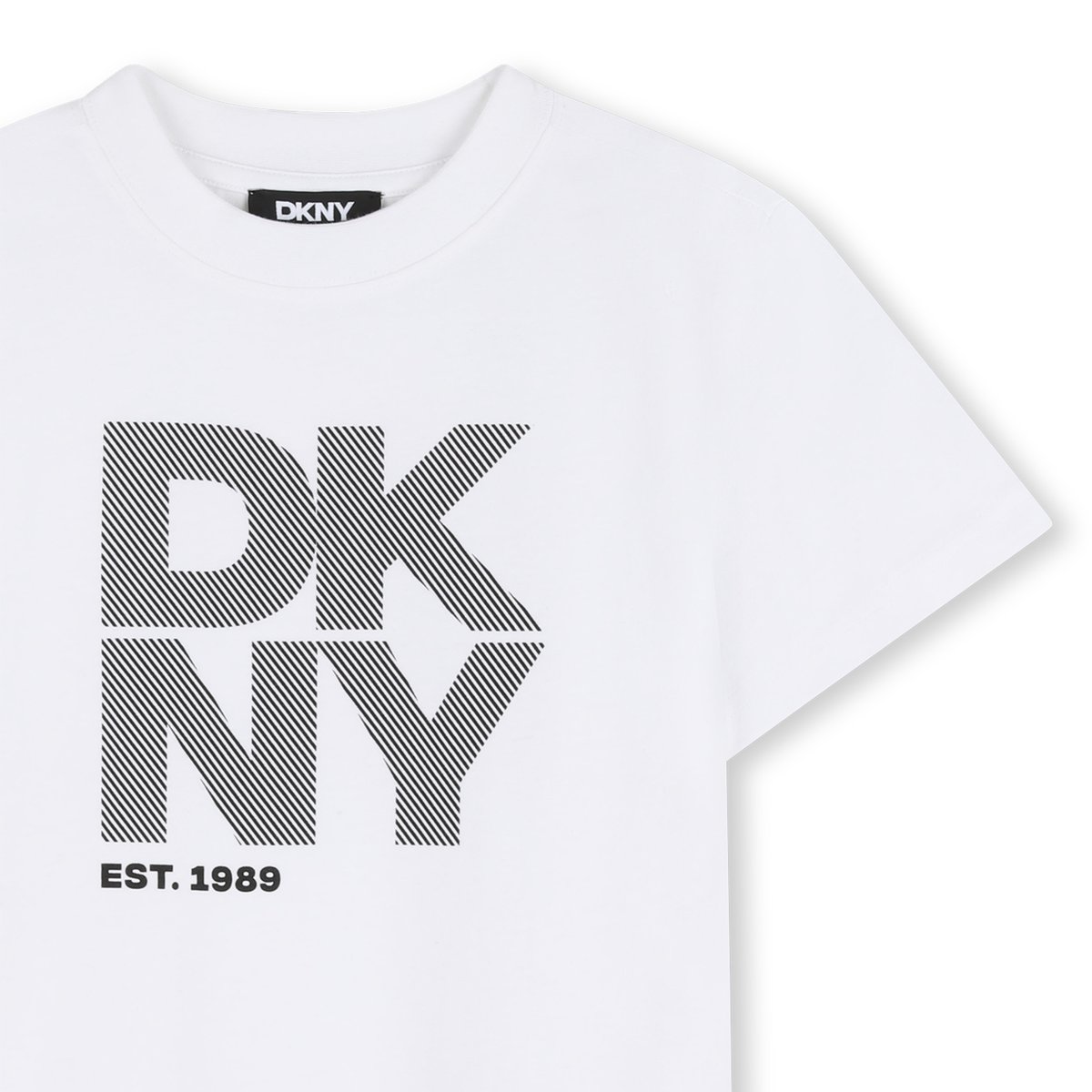 Lot de 2 t-shirts noir blanc, DKNY