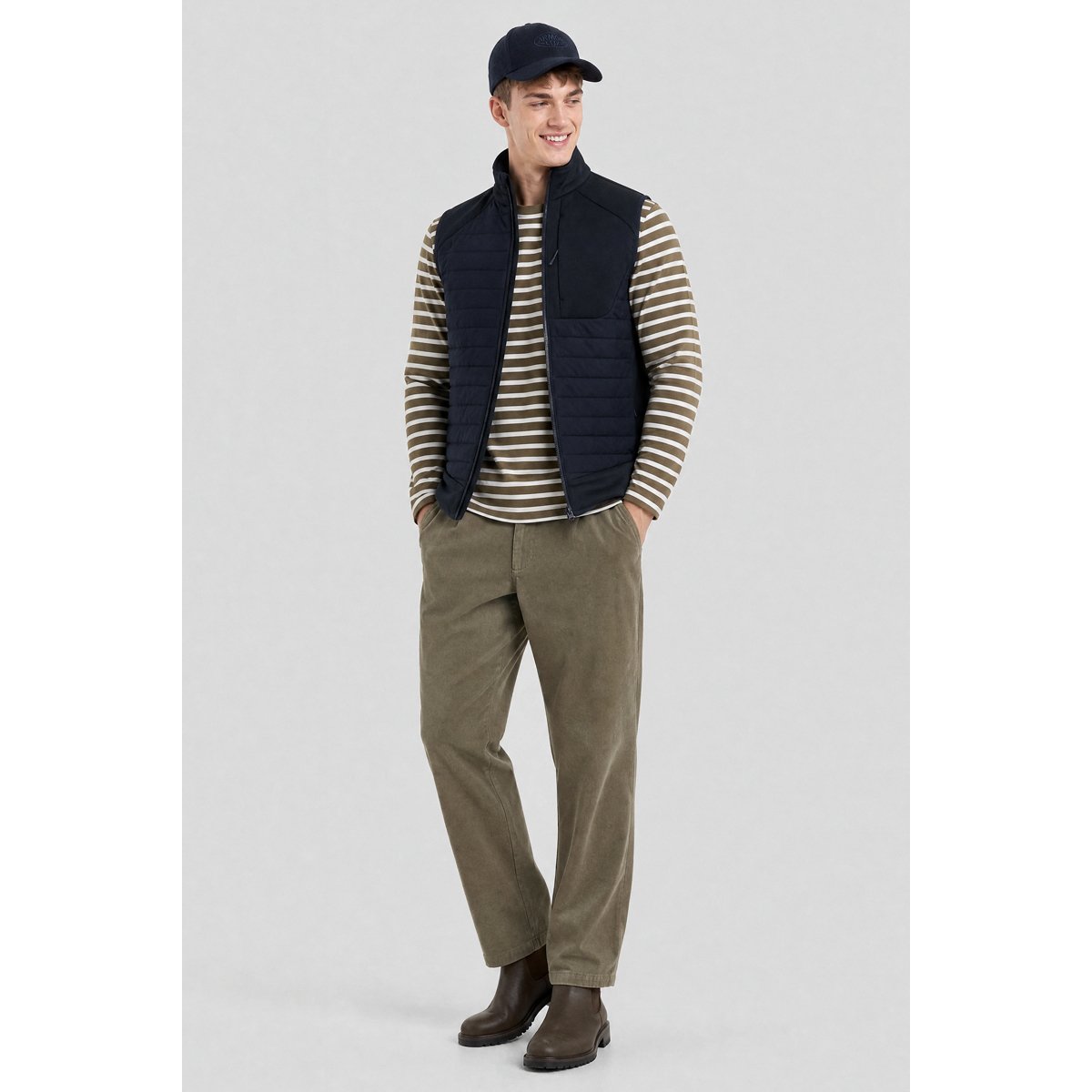 Veste sans manche PRESCO navy, BERMUDES