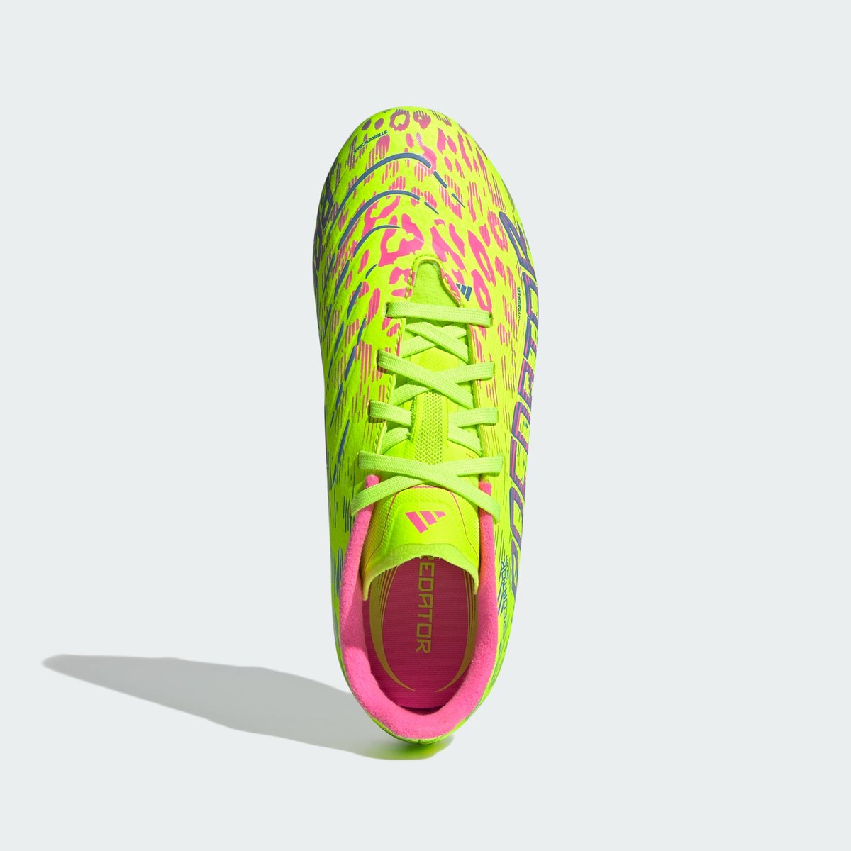 Chaussure Predator League Terrain souple/Multi-surfaces Enfants lucid lemon / blue fusion / lucid pink, adidas Performance