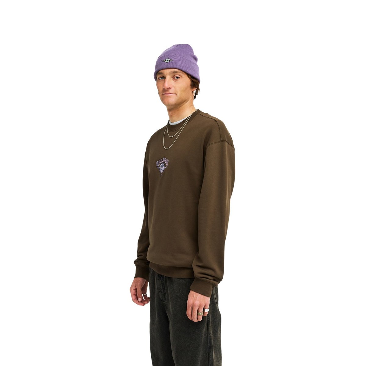 Sweat à capuche BURLEIGH marron dark cedar, BILLABONG