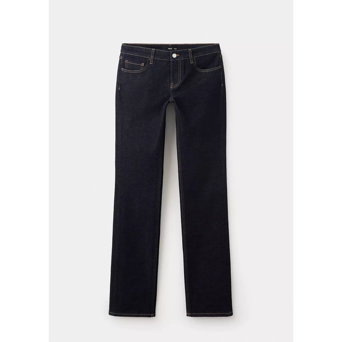 Jean slim taille classique bleu, MANGO