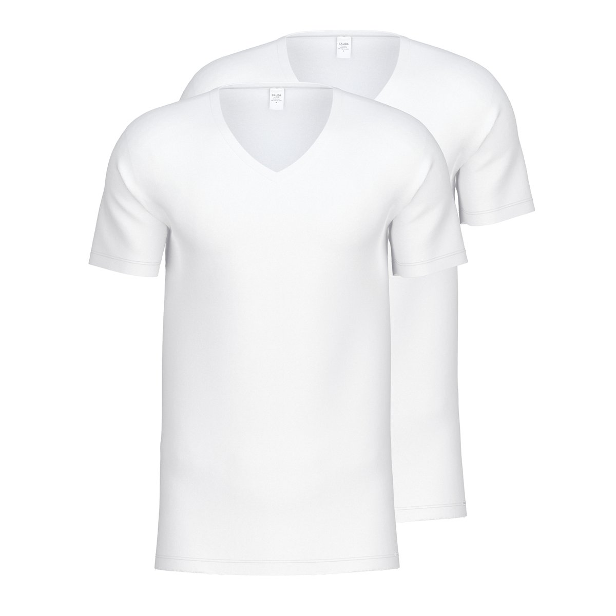 Shirt à manches courtes, duo-pack manches courtes Coton NATURAL BENEFIT blanc, CALIDA