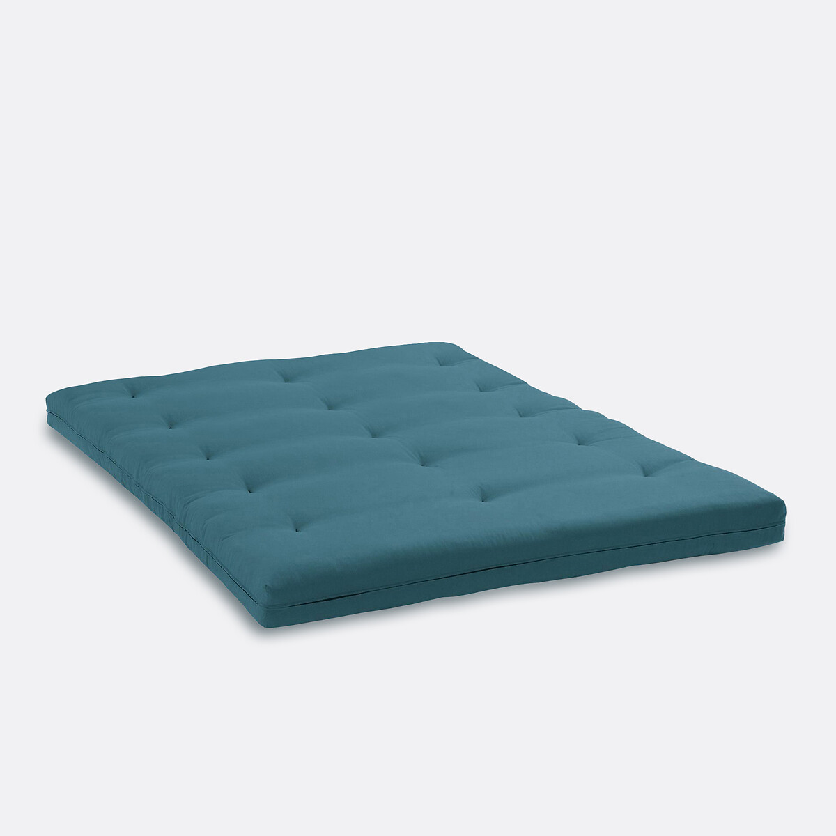 Matelas futon THAI Latex coton polyester bleu de prusse, LA REDOUTE INTERIEURS